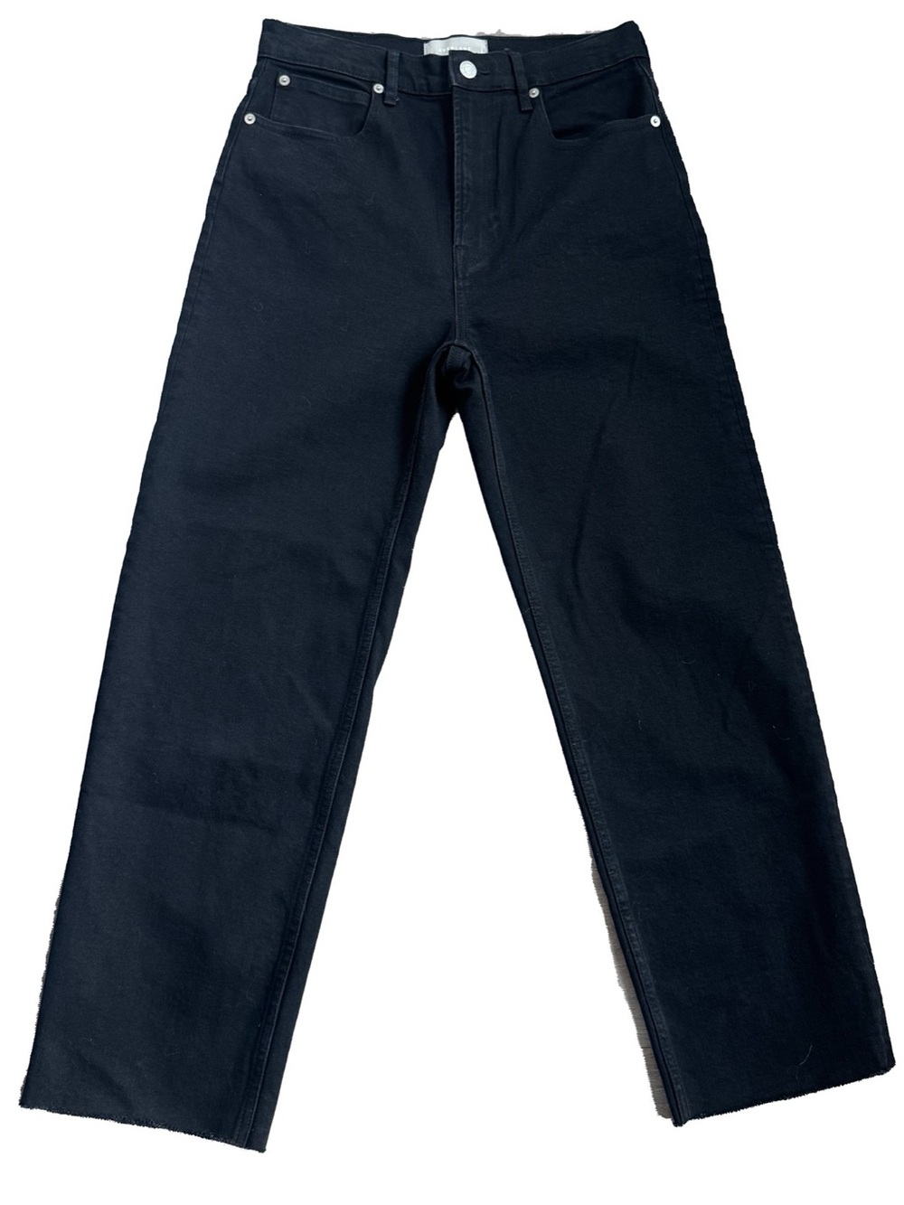 Everlane Black Straight-Leg Jeans